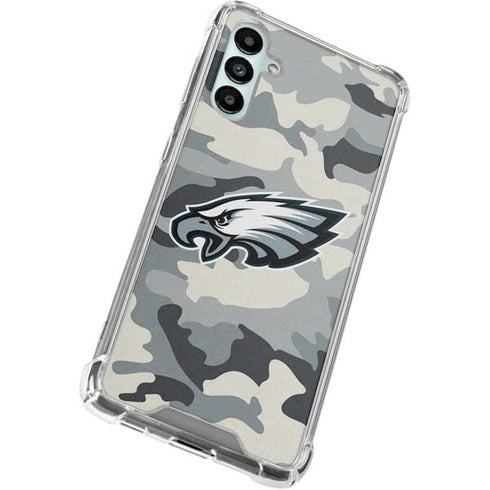 NFL Philadelphia Eagles Camo Galaxy A15 5G Clear Case